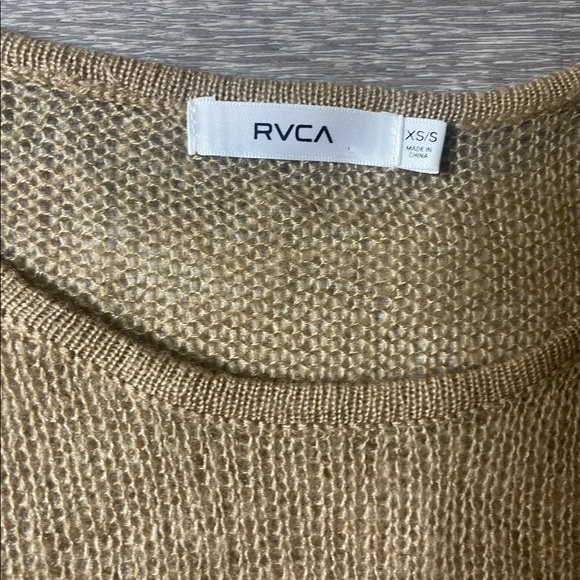 RVCA Oversized Knit Sweater XS/S - Picture 6 of 11